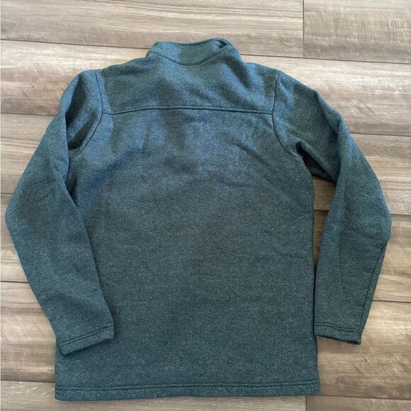 Men’s Green Columbia 1/4 Zip Up Sweater Size Medium Hiking Outdoors Skii - Picture 2 of 5